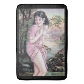 Tease in Stream Oasis door Shanghai China Meisje Badmat (Voorkant Verticaal)