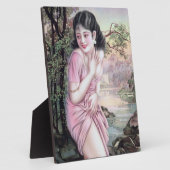 Tease in Stream Oasis door Shanghai China Meisje Fotoplaat (Zijkant)