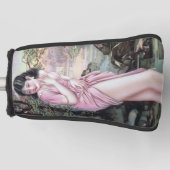 Tease in Stream Oasis door Shanghai China Meisje Golfheadcover (Voorkant)