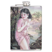 Tease in Stream Oasis door Shanghai China Meisje Heupfles (Voorkant)