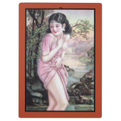 Tease in Stream Oasis door Shanghai China Meisje Klembord (Achterkant)