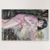 Tease in Stream Oasis door Shanghai China Meisje Legpuzzel (Horizontaal)