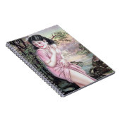 Tease in Stream Oasis door Shanghai China Meisje Notitieboek (Rechterzijde)