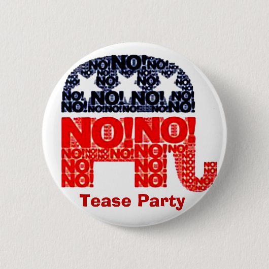 Tease Party - Button (Voorkant)