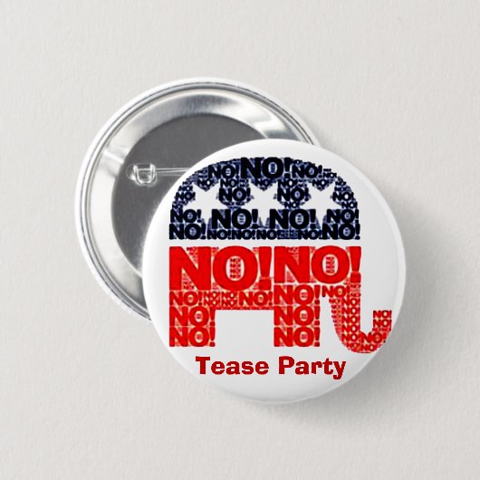 Tease Party - Button (Voorkant /achterkant)