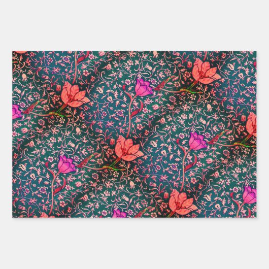 Teasel, Emelia en William Morris Inpakpapier Vel (Voorkant 2)