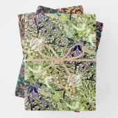 Teasel, Emelia en William Morris Inpakpapier Vel (In situ)