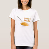 Teaspoon en bruine suiker t-shirt (Voorkant)