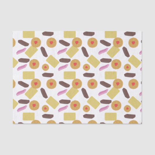 Teatime Biscuit Tissue Paper Tissuepapier (Voorkant)