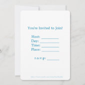 Teatime Book Club Kaart (Achterkant)