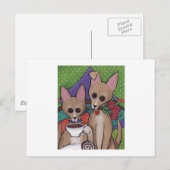 Teatime Briefkaart (Voorkant / Achterkant)