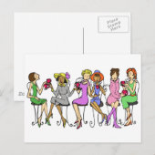 Teatime Briefkaart (Voorkant / Achterkant)