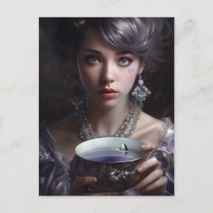 Teatime-Briefkaart Briefkaart