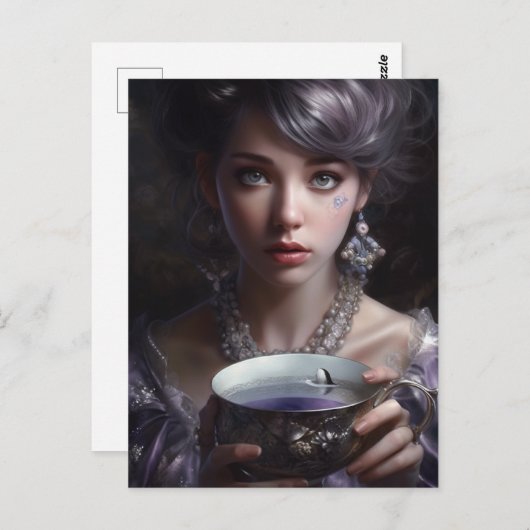 Teatime-Briefkaart Briefkaart (Voorkant / Achterkant)