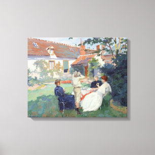 Teatime Canvas Afdruk