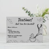 Teatime! Kaart (Staand voorkant)