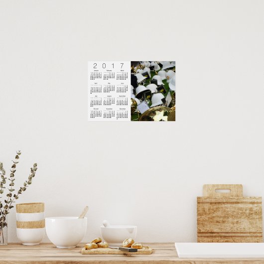 TEATIME Kalendergrote affiche 2017 Poster (Keuken)