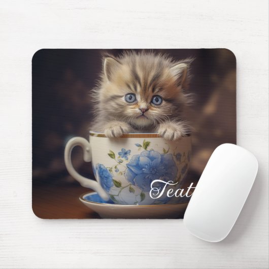 Teatime Kitten Muismat (Met muis)