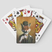 Teatime Mr Fox Speelkaarten (Achterkant)