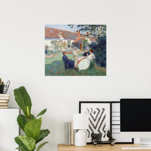 Teatime Poster (Thuiskantoor)