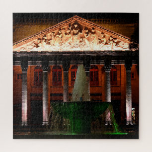 Teatro Delgollado, Guadalajara, Mexico 's Nachts Legpuzzel