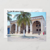 Teatro Nezahualcoyotl Briefkaart (Voorkant / Achterkant)