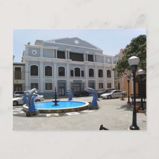 Teatro Oliver Briefkaart (Voorkant)