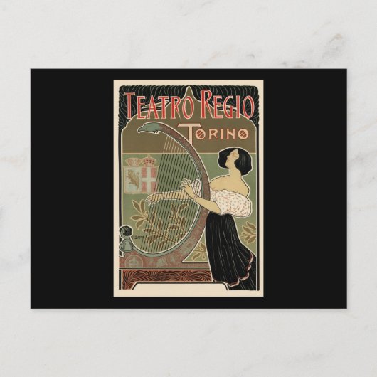 Teatro Regio Torino Briefkaart (Voorkant)