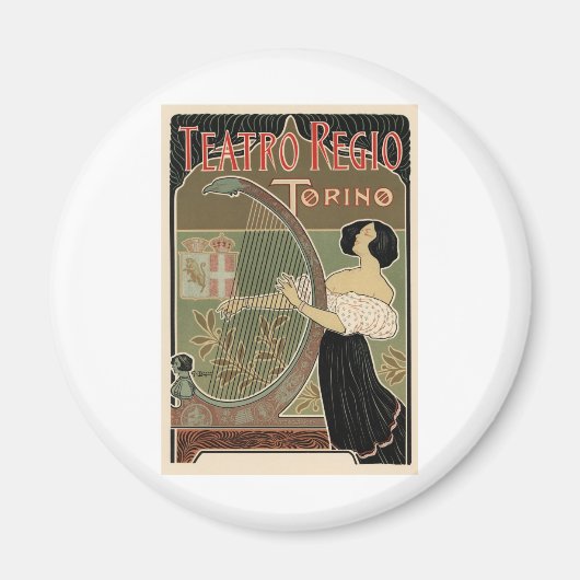 Teatro Regio Torino Magneet (Voorkant)