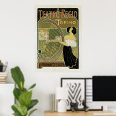 Teatro Regio Torino Poster (Thuiskantoor)