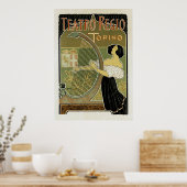 Teatro Regio Torino Poster (Keuken)
