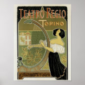 Teatro Regio Torino Poster (Voorkant)