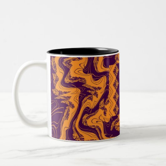 Tebeb Waves Tweekleurige Koffiemok (Links)