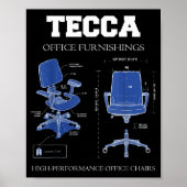 Tecca Office Furnishings - High Performance Chairs Poster (Voorkant)