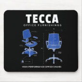 Tecca Office Furnishings - High Performance Office Muismat (Voorkant)
