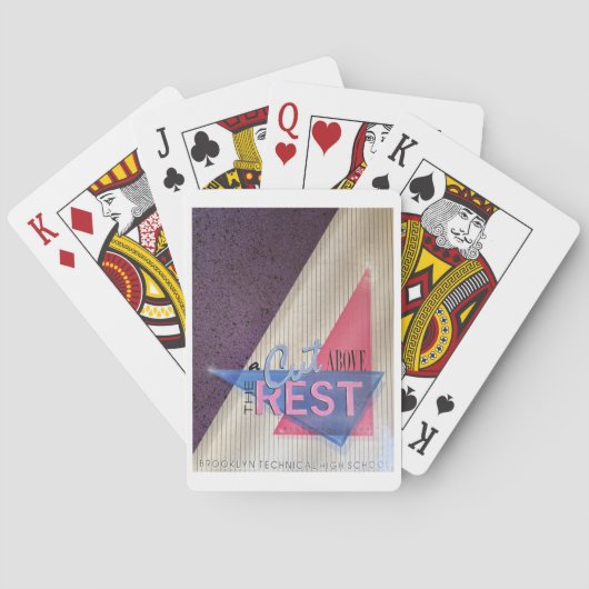 Tech 91 "A Cut Above the Rest" Playing Cards Pokerkaarten (Achterkant)