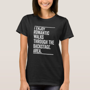 Tech Backstage Tech Tech Crew 1 van het de theater T-shirt