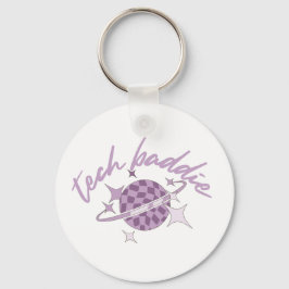 Tech Baddie Variatie 4 sleutelhanger