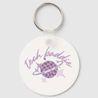 Tech Baddie Variatie 4 sleutelhanger