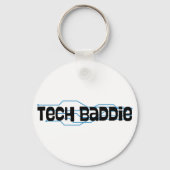 Tech Baddie (Variatie 7) Sleutelhanger (Voorkant)