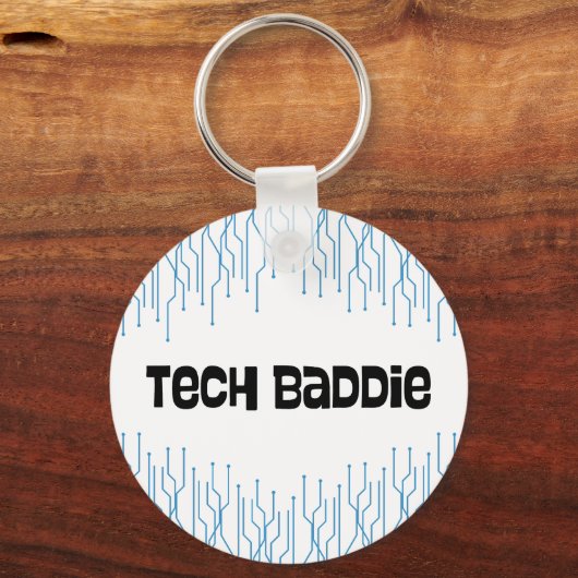 Tech Baddie Variatie 8 sleutelhanger (Voorkant)