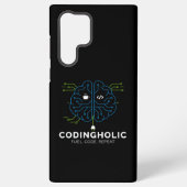 Tech Brain Codering Voor Ontwikkelaars & Programme Samsung Galaxy Hoesje (Achterkant)