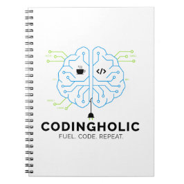 Tech Brain Coding Notebook for Programmers Notitieboek