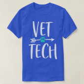 Tech-cadeau voor het Afstuderen van de dierenarts T-shirt (Design voorkant)