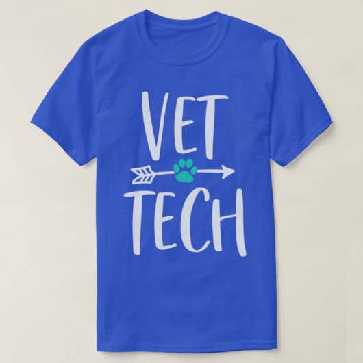 Tech-cadeau voor het Afstuderen van de dierenarts T-shirt (Design voorkant)