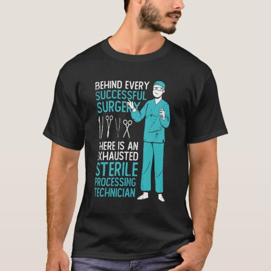 Tech-cadeau voor technici voor Steriele verwerking T-shirt (Voorkant)