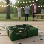 Tech Code Party Bedankt Label<br><div class="desc">Geef je feestartikelen een boost met deze hacker-thema label,  geïnspireerd door klassieke codeerschermen en digitale waarschuwingsberichten. Met neon groene circuit graphics en vetgedrukte tech-typografie kondigt deze label het vrijgezellenfeest aan in een leuk "laatste byte voor de ring" thema.</div>
