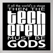 Tech Crew Gods Poster (Voorkant)