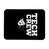 Tech Crew Team Sound Theater Theater Musical Studi Magneet (Horizontaal)