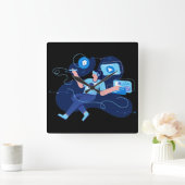 Tech Design Square Wall klok (Huis)